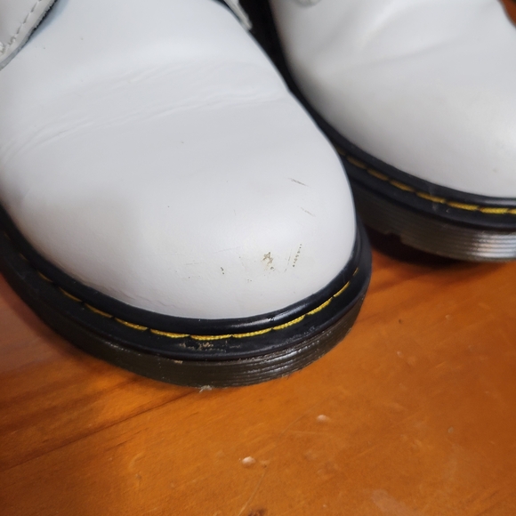 Dr. Martens  White & Black Boots - Picture 6 of 10
